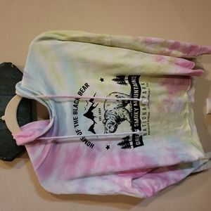 Tie dye Great Smoky Mountains hoodie